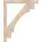 Ekena Millwork Merced Block Smooth Bracket, Douglas Fir, 3 1/2"W x 40"D x 48"H BKT04X40X48MRC05SDF - alternate 3